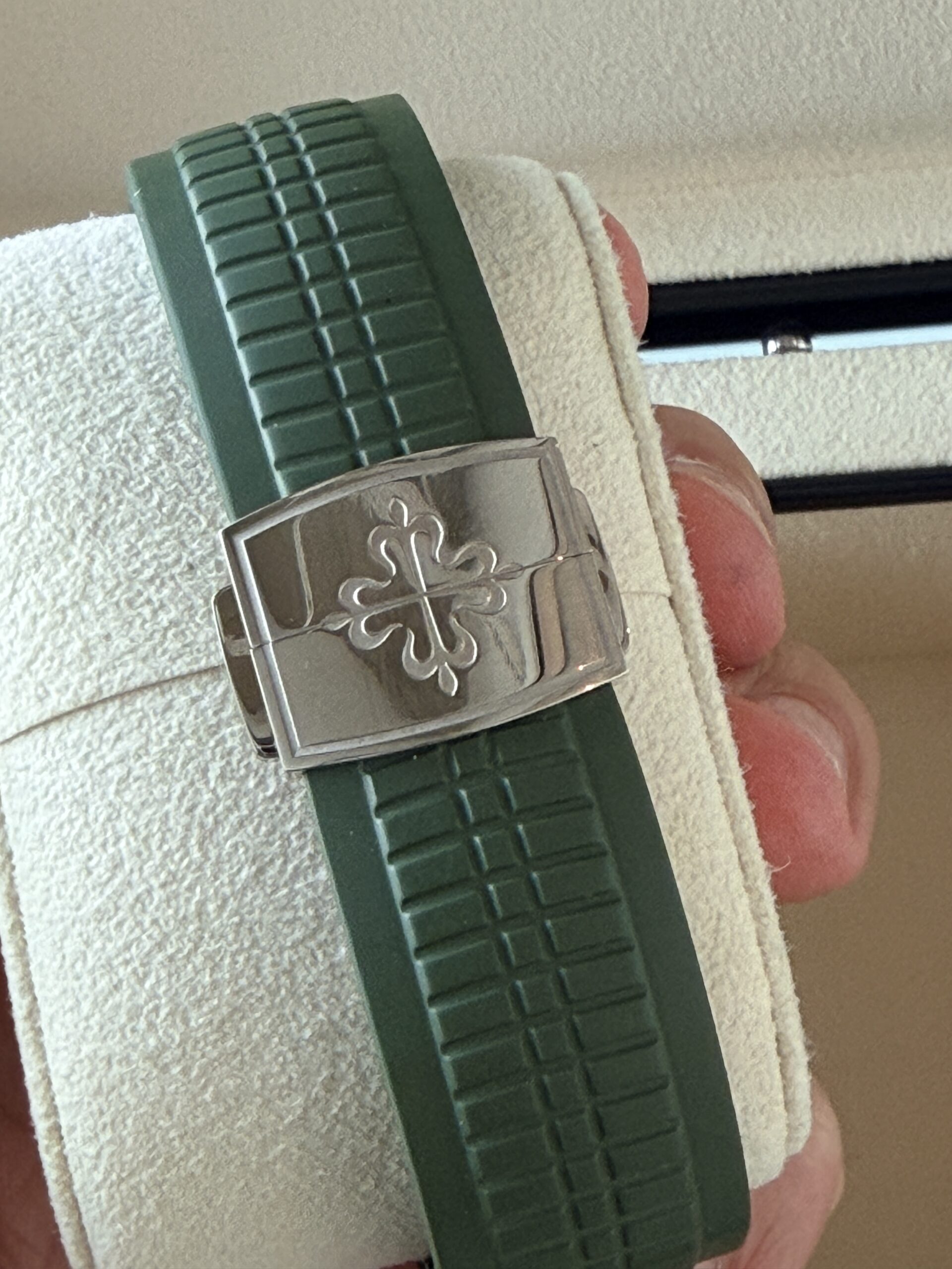 Patek Philippe Aquanaut Chronograph Green Dial