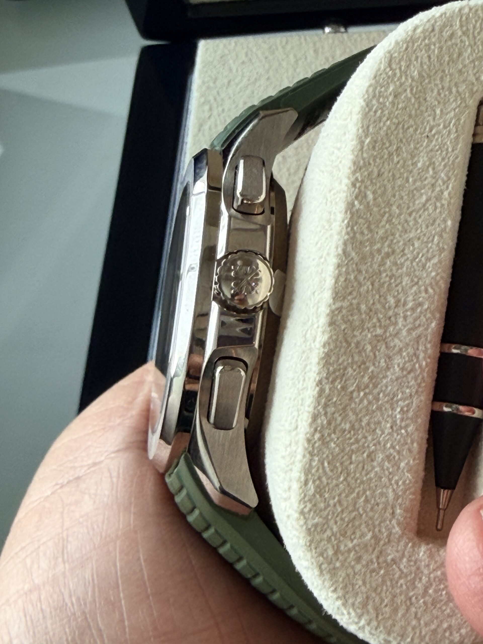 Patek Philippe Aquanaut Chronograph Green Dial