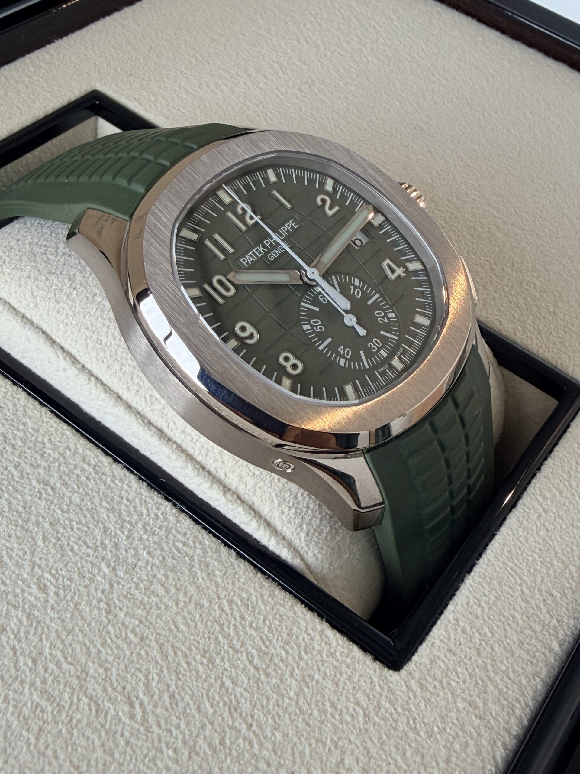 Patek Philippe Aquanaut Chronograph Green Dial