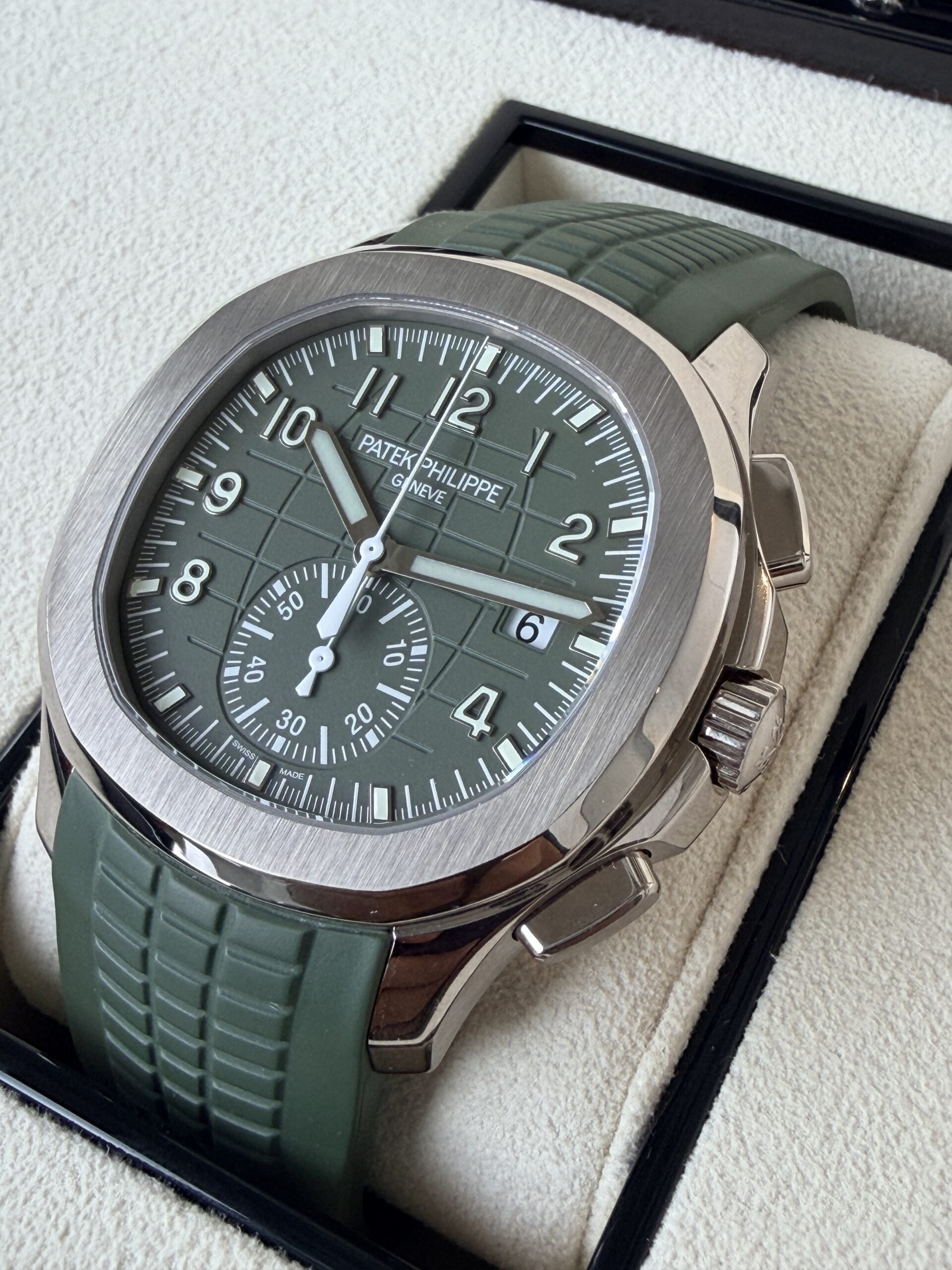 Patek Philippe Aquanaut Chronograph Green Dial