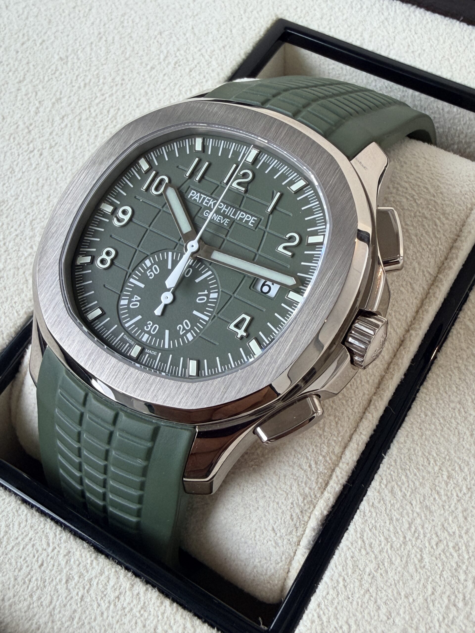 Patek Philippe Aquanaut Chronograph Green Dial