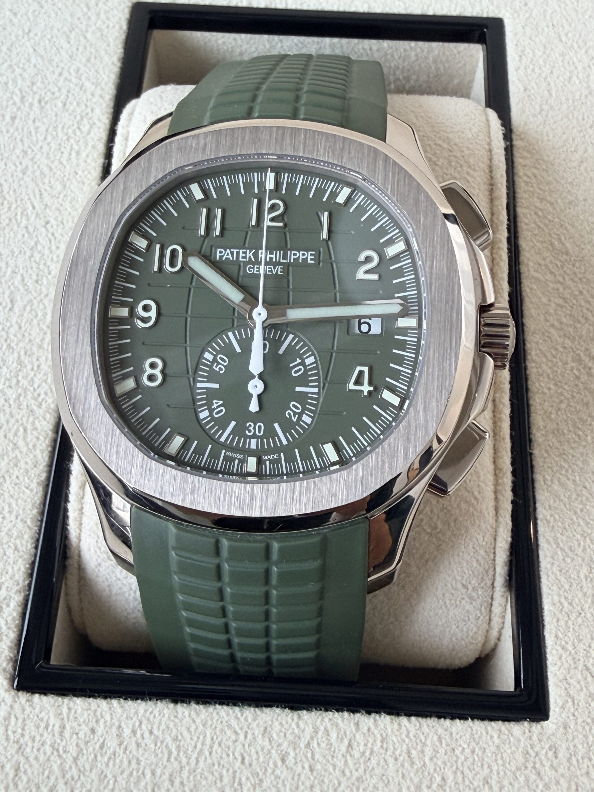 Patek Philippe Aquanaut Chronograph Green Dial