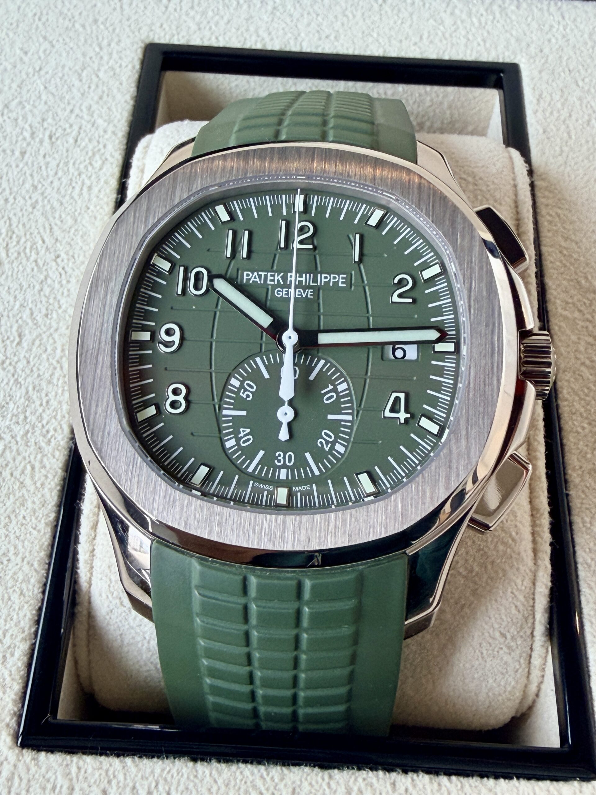Patek Philippe Aquanaut Chronograph Green Dial