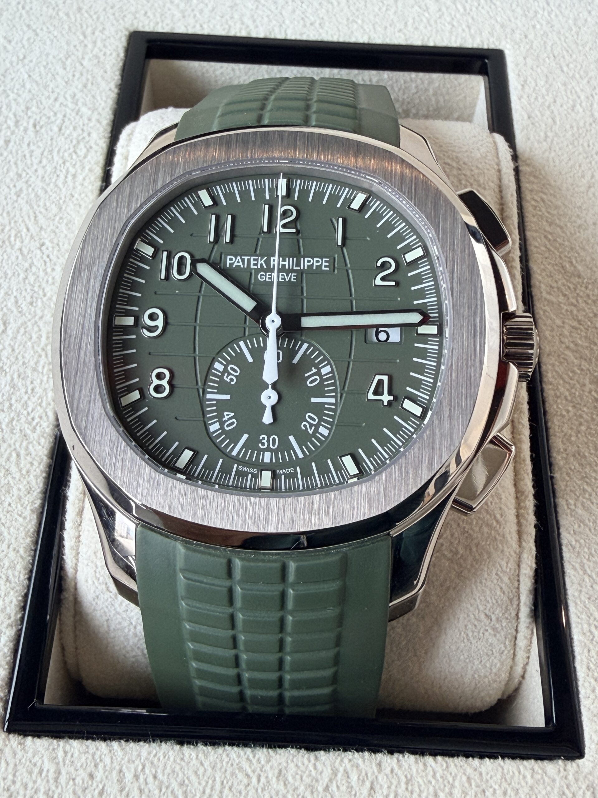 Patek Philippe Aquanaut Chronograph Green Dial