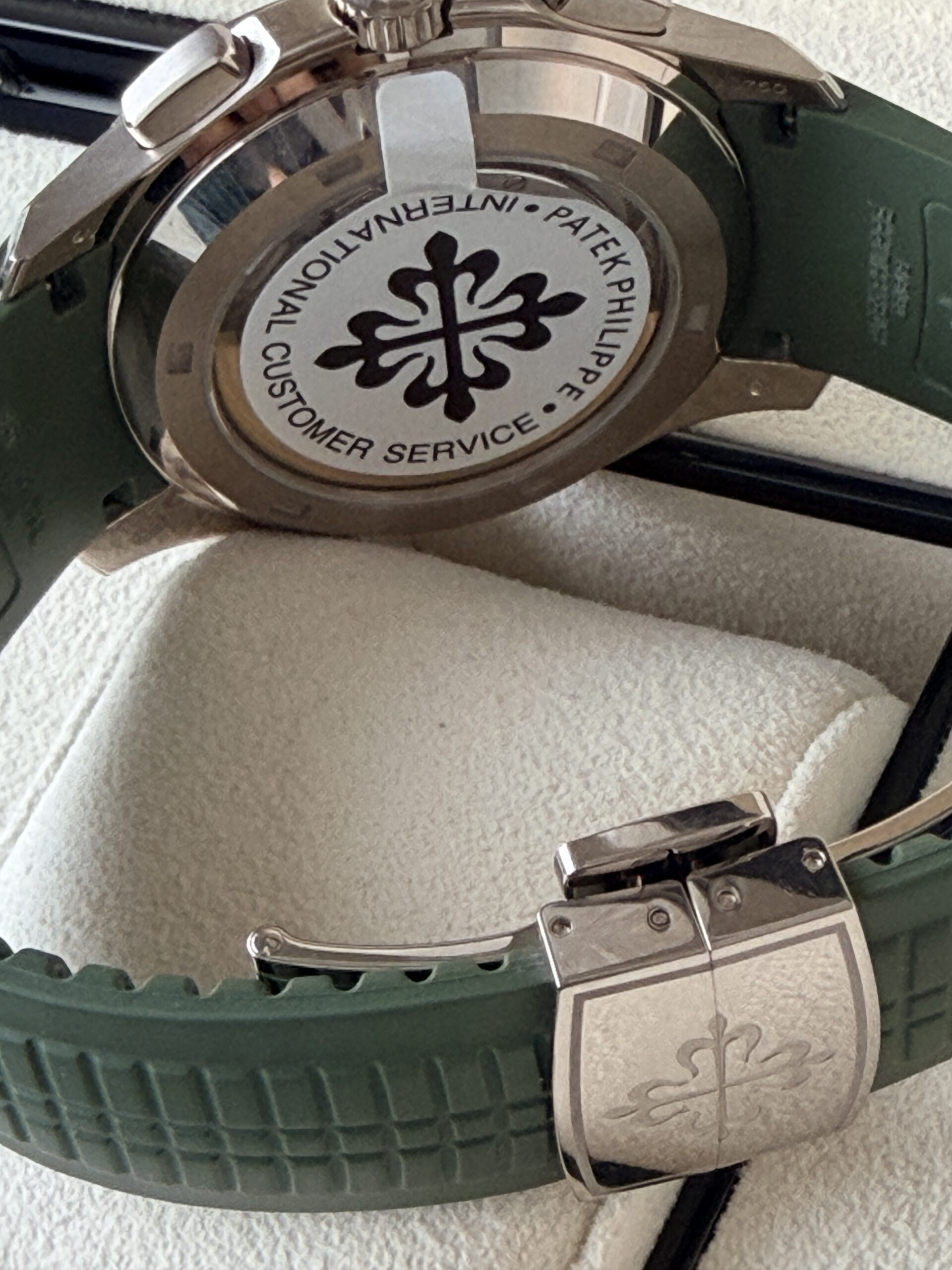 Patek Philippe Aquanaut Chronograph Green Dial