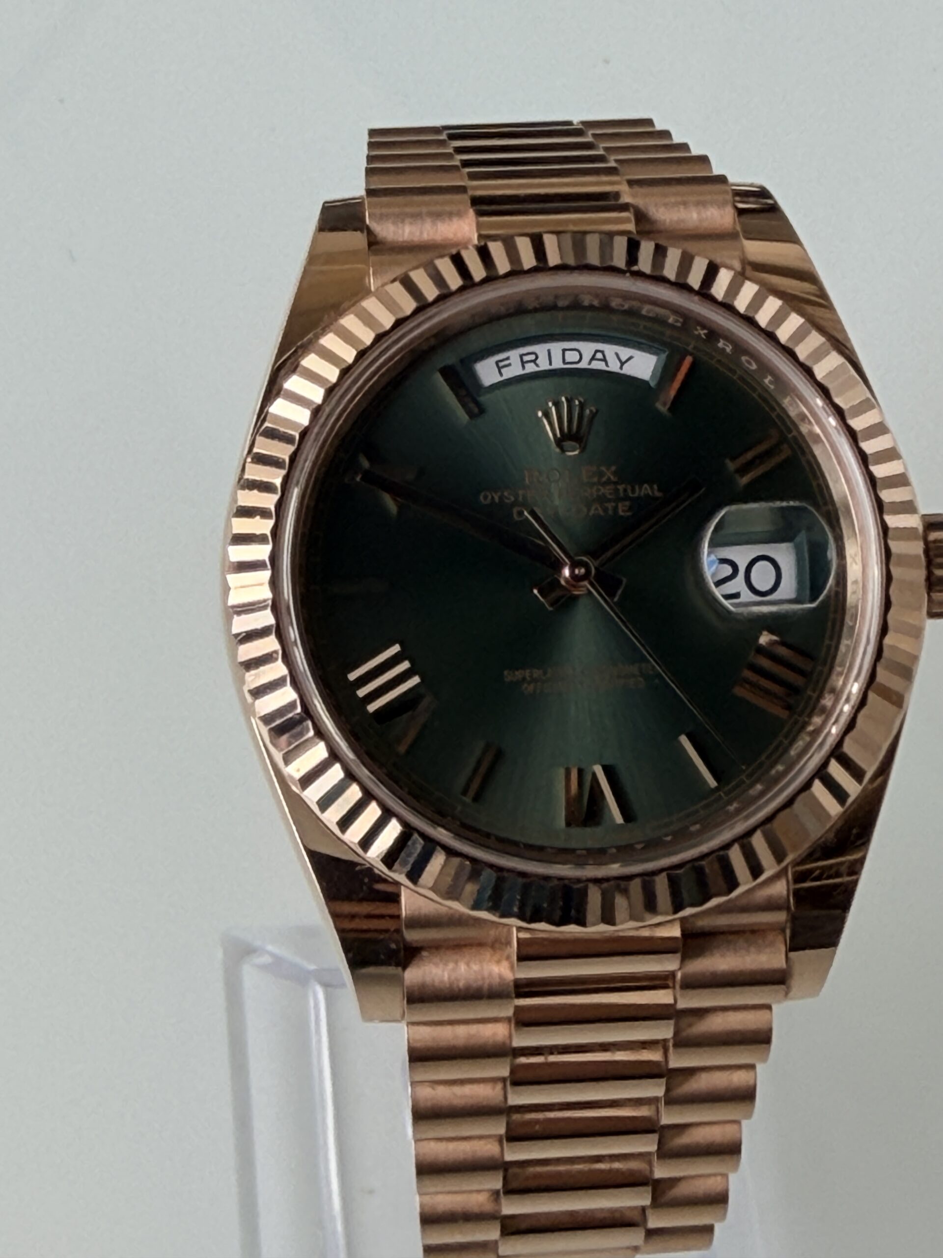 Rolex Day-Date Olive Green Dial