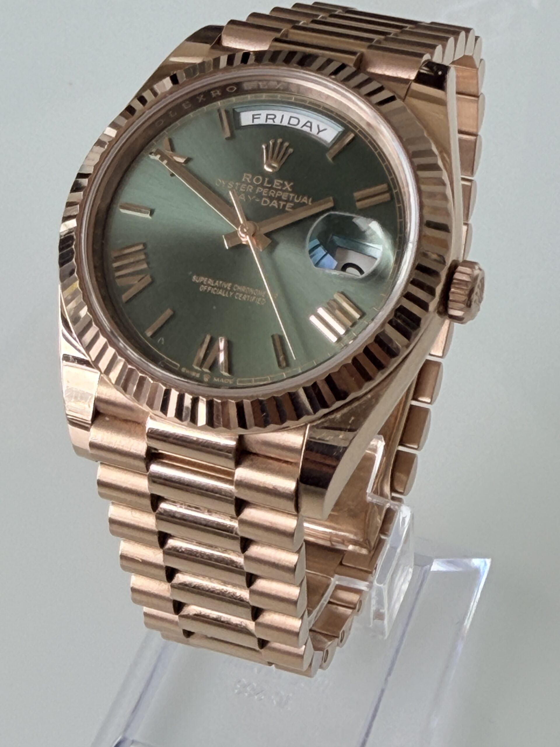 Rolex Day-Date Olive Green Dial