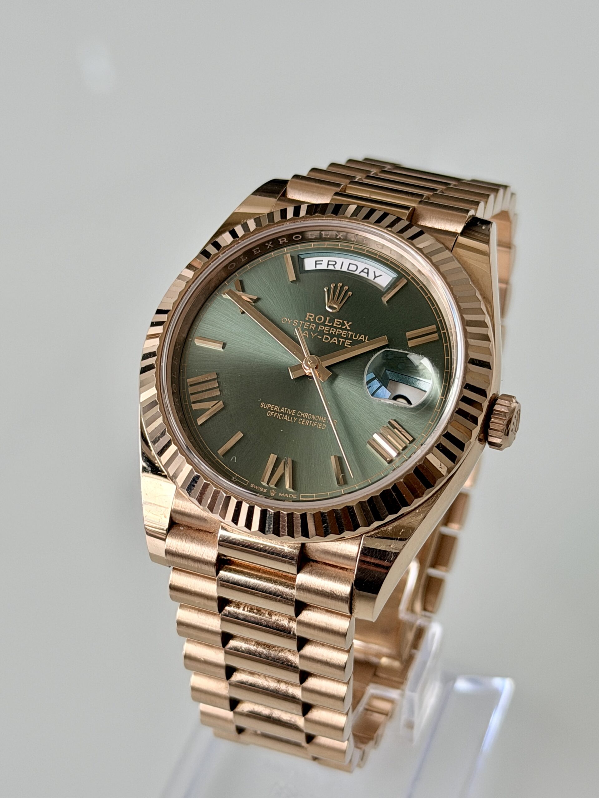 Rolex Day-Date Olive Green Dial