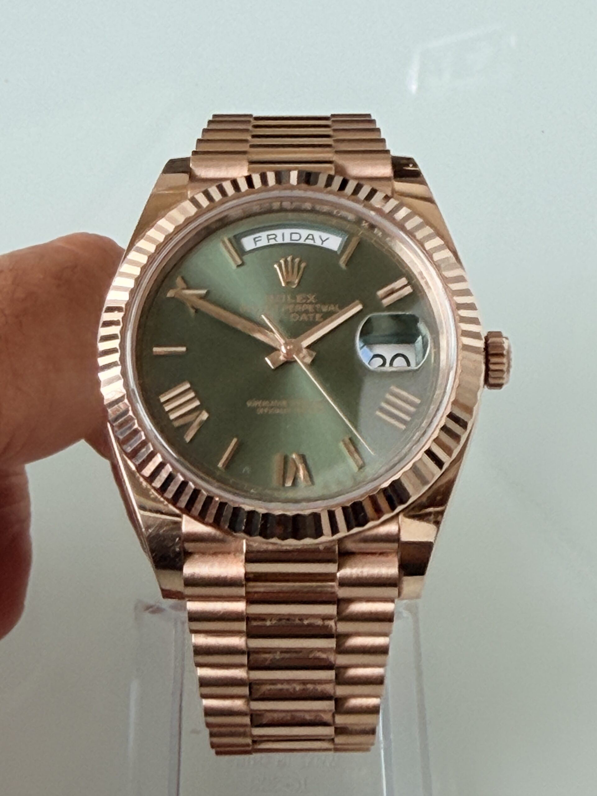 Rolex Day-Date Olive Green Dial