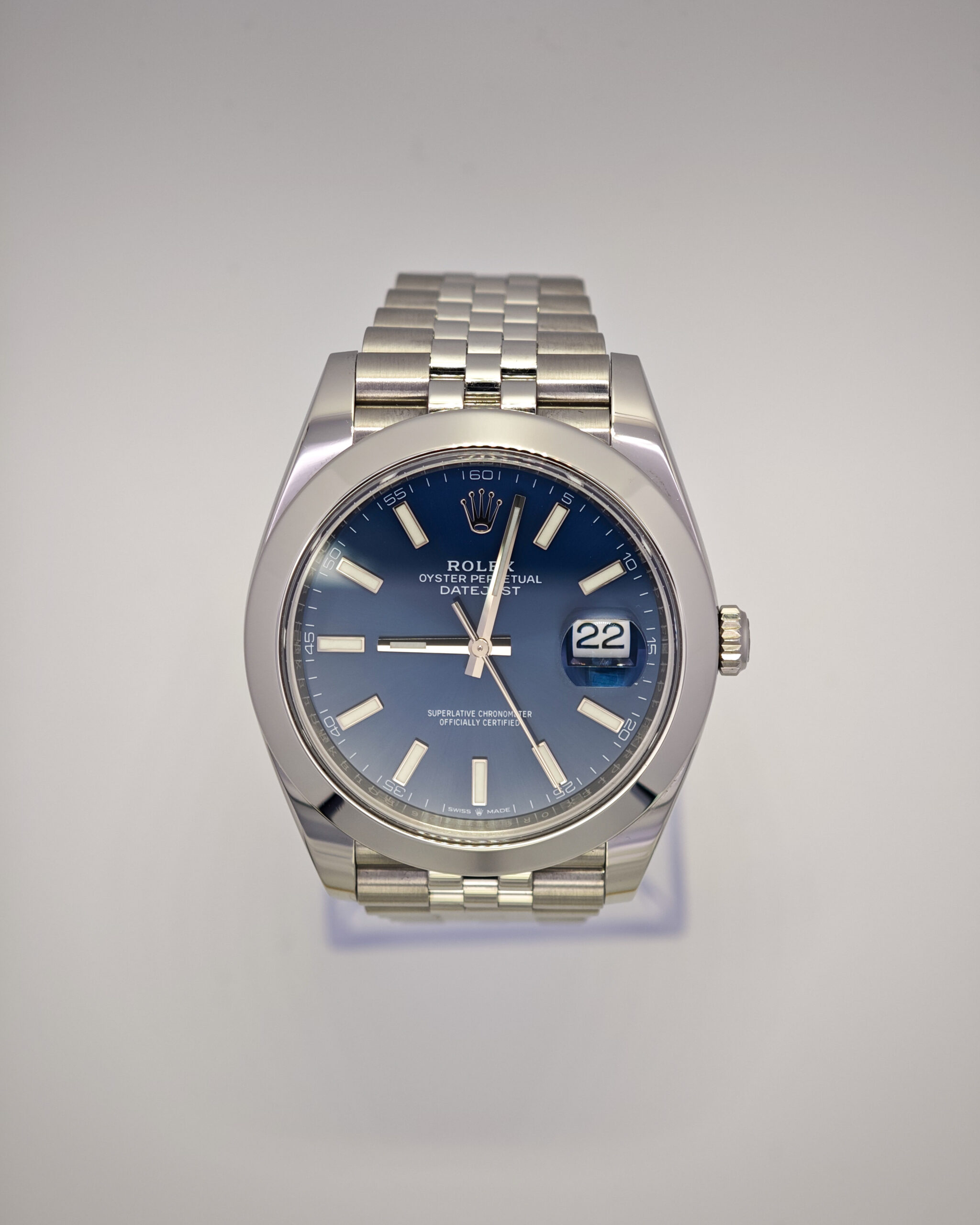 Rolex Datejust Jubilee Bracelet Blue Dial - Image 9