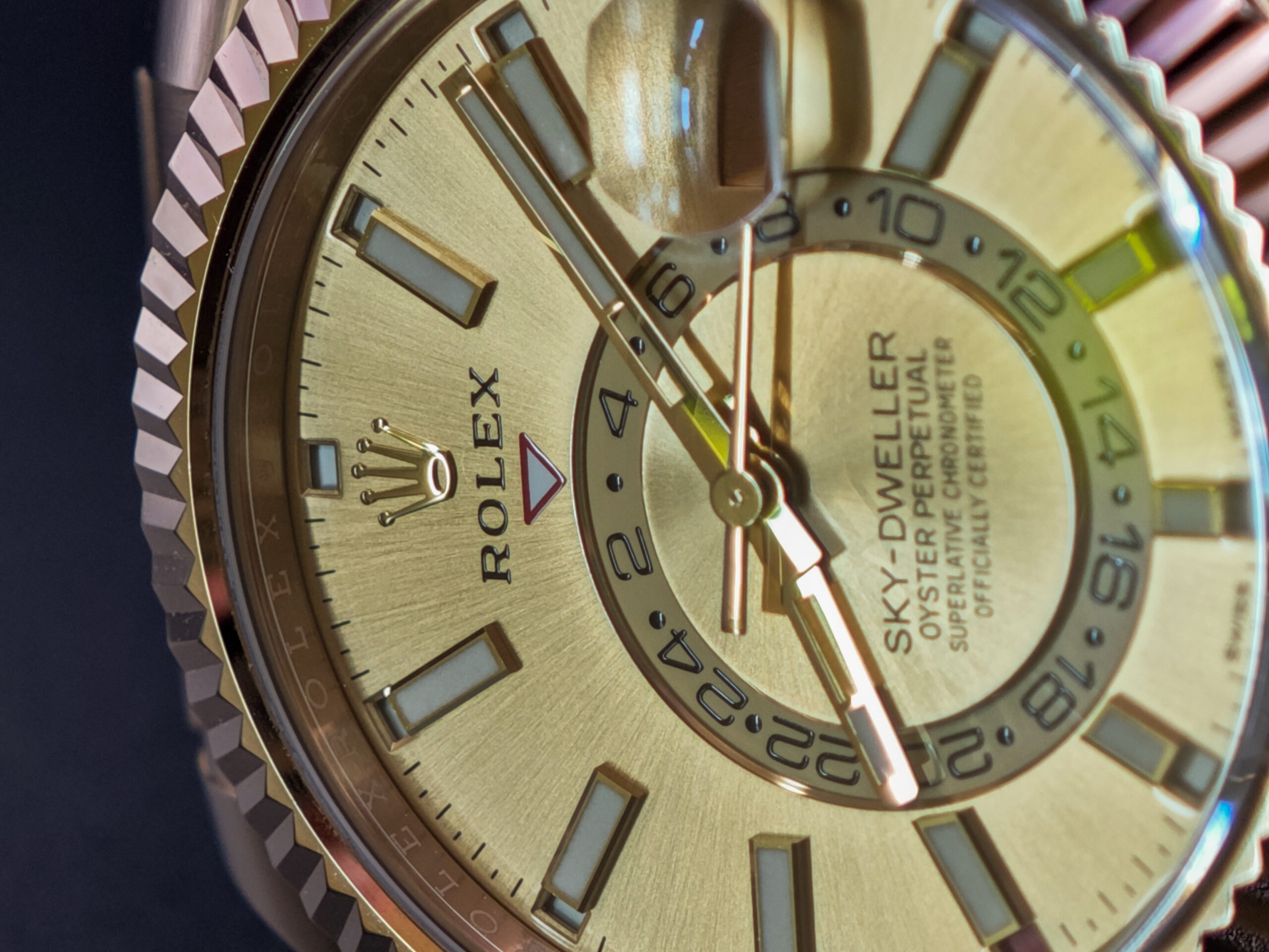 Rolex Sky Dweller 18K Yellow Gold - Image 9
