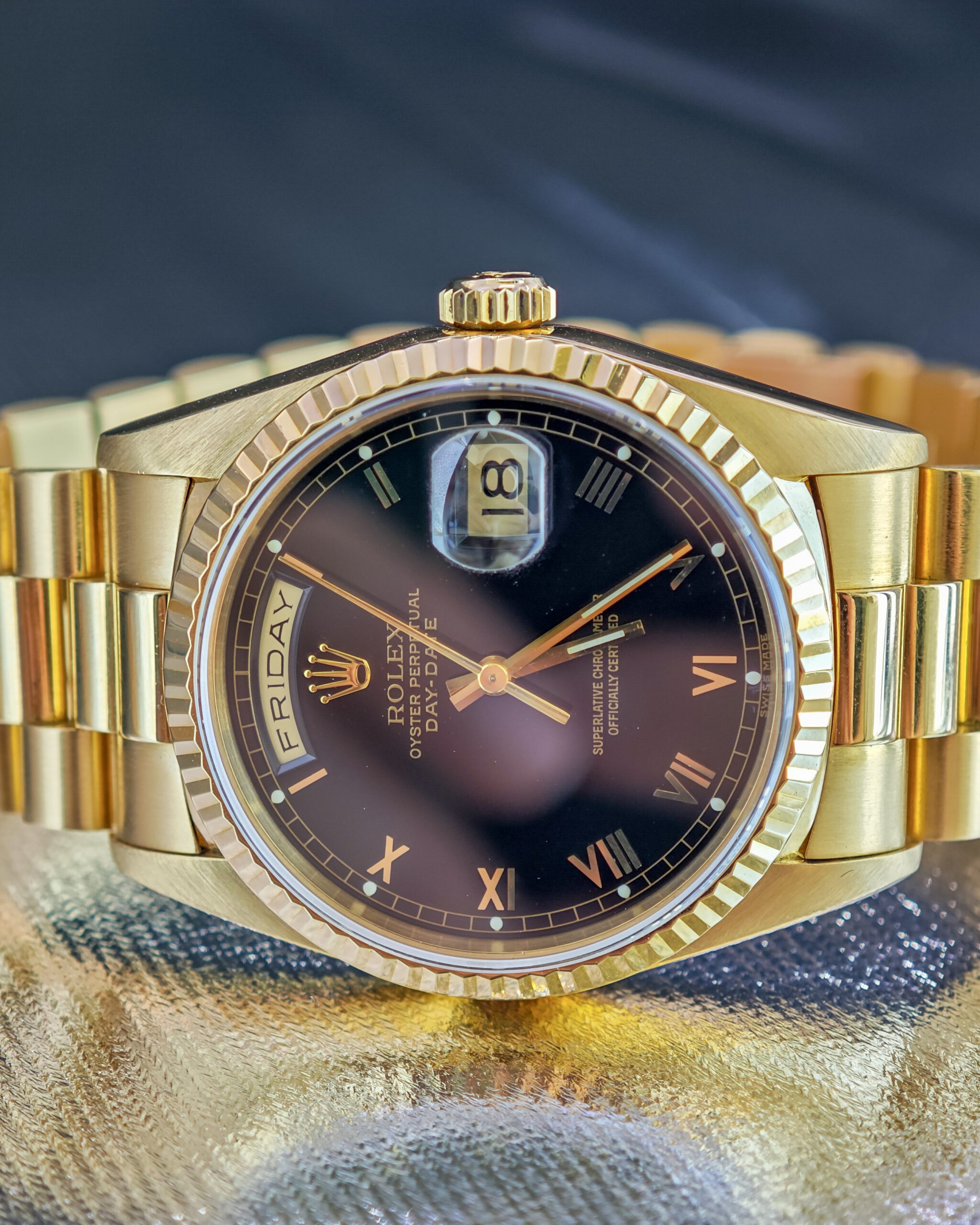 Rolex Day Date Black Dial - Image 11