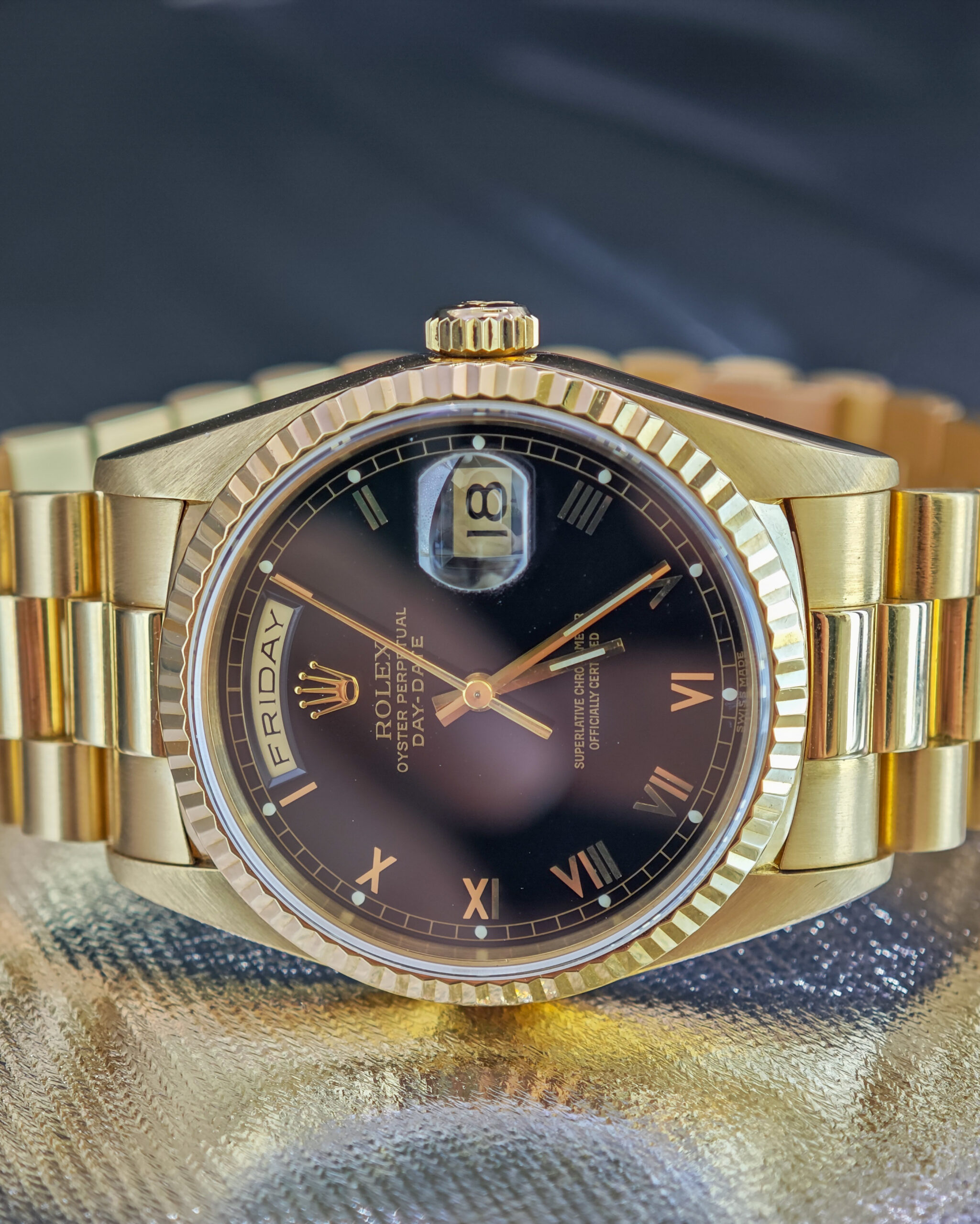 Rolex Day Date Black Dial - Image 12