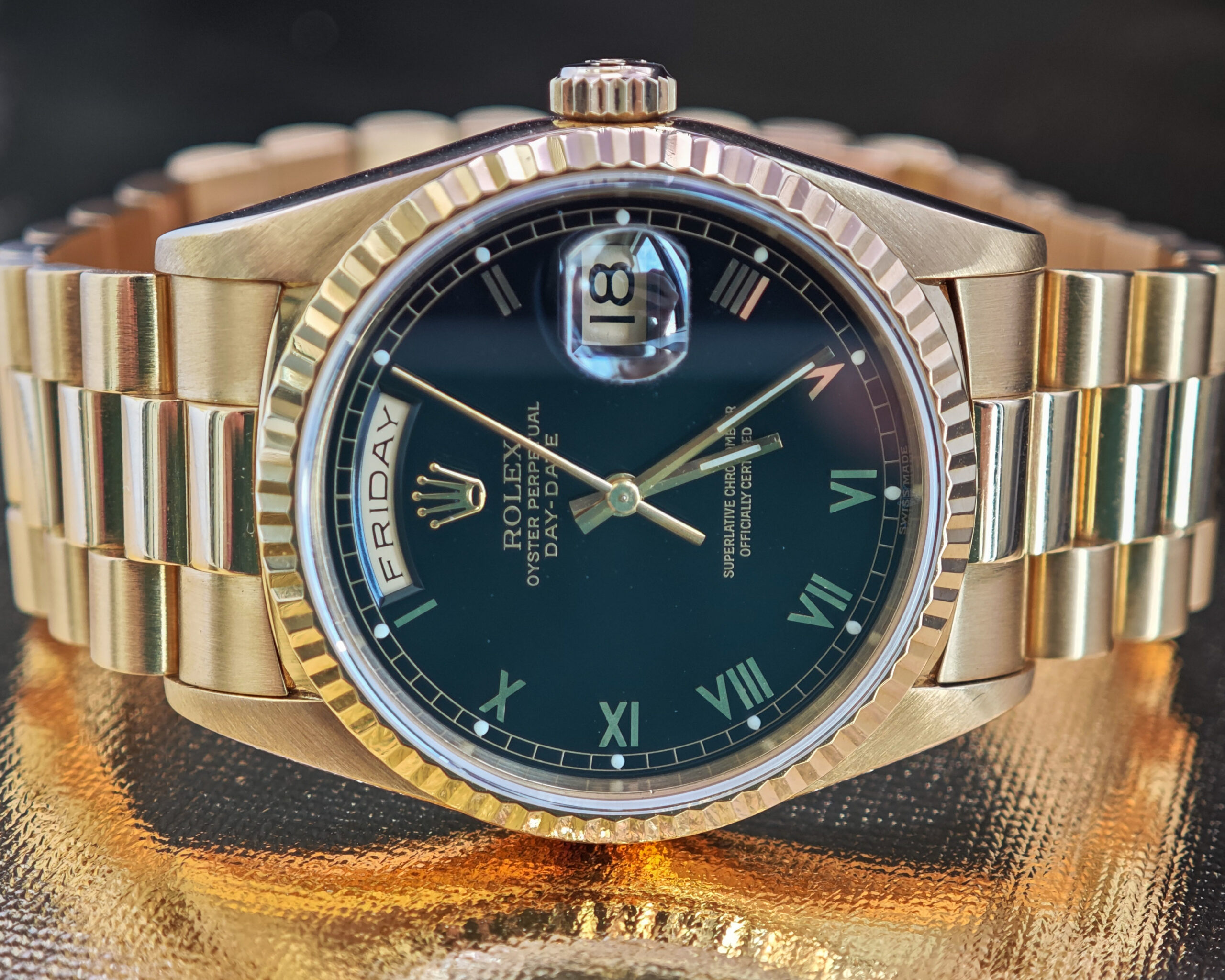 Rolex Day Date Black Dial - Image 13