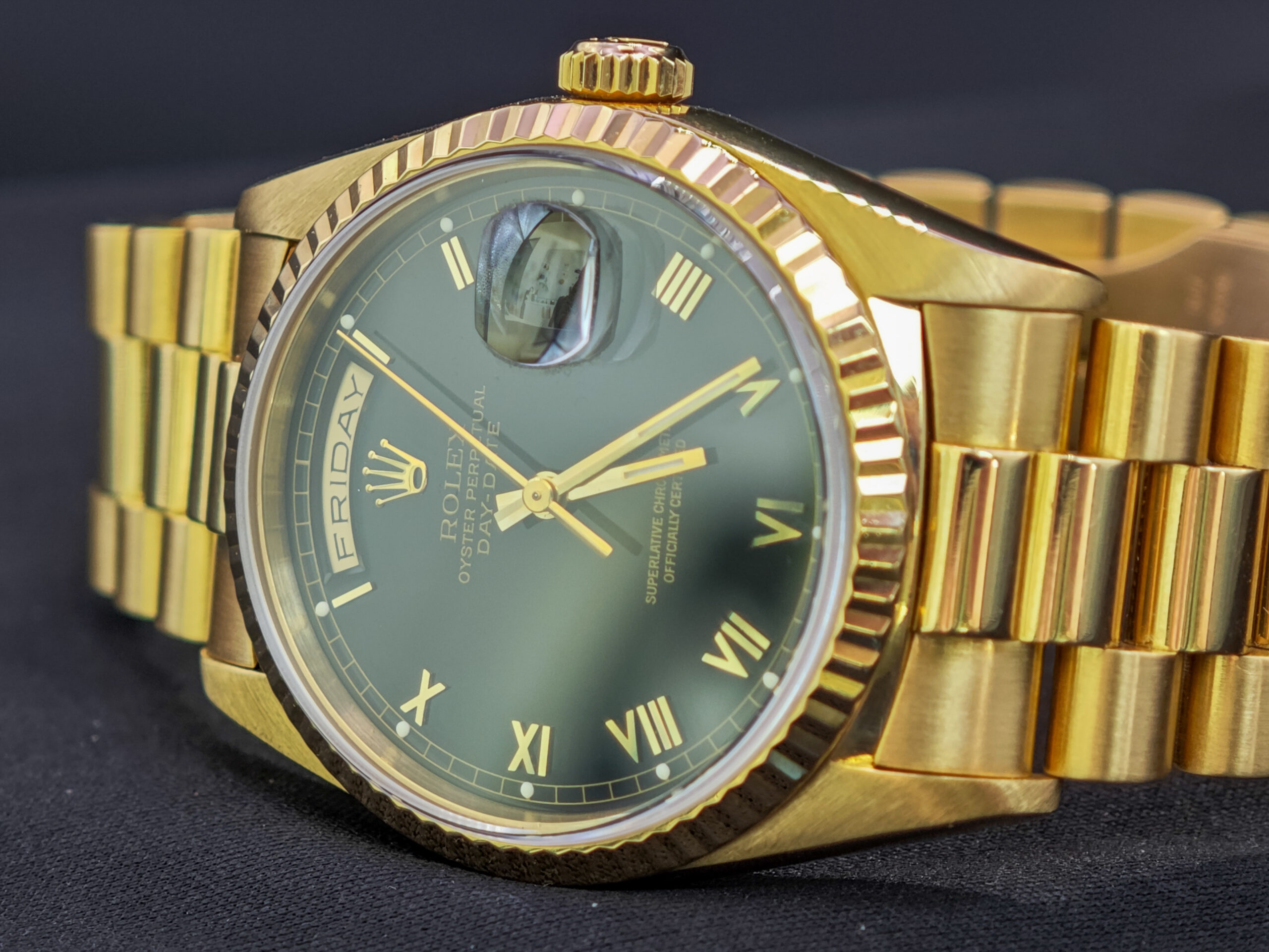 Rolex Day Date Black Dial - Image 18