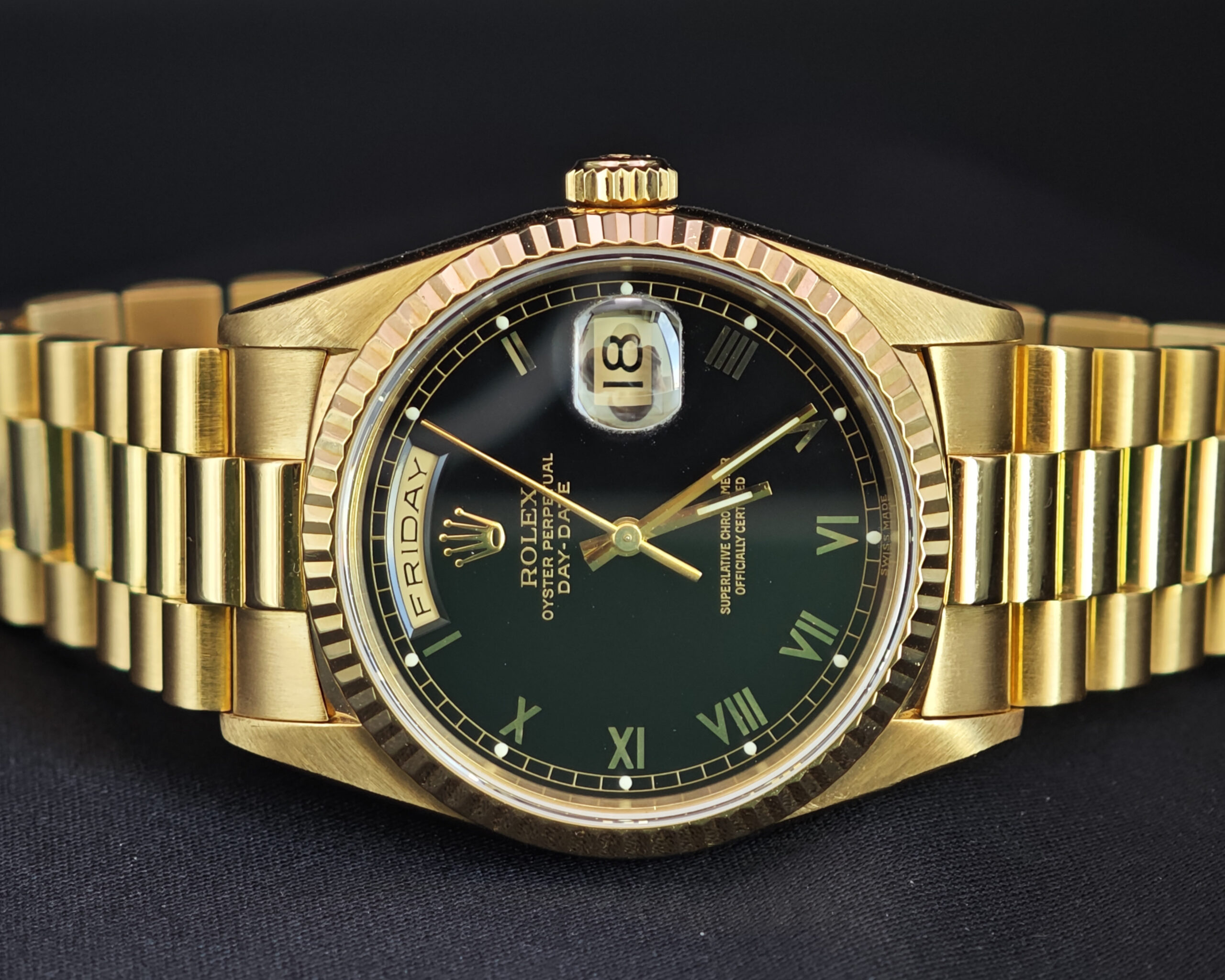 Rolex Day Date Black Dial - Image 20
