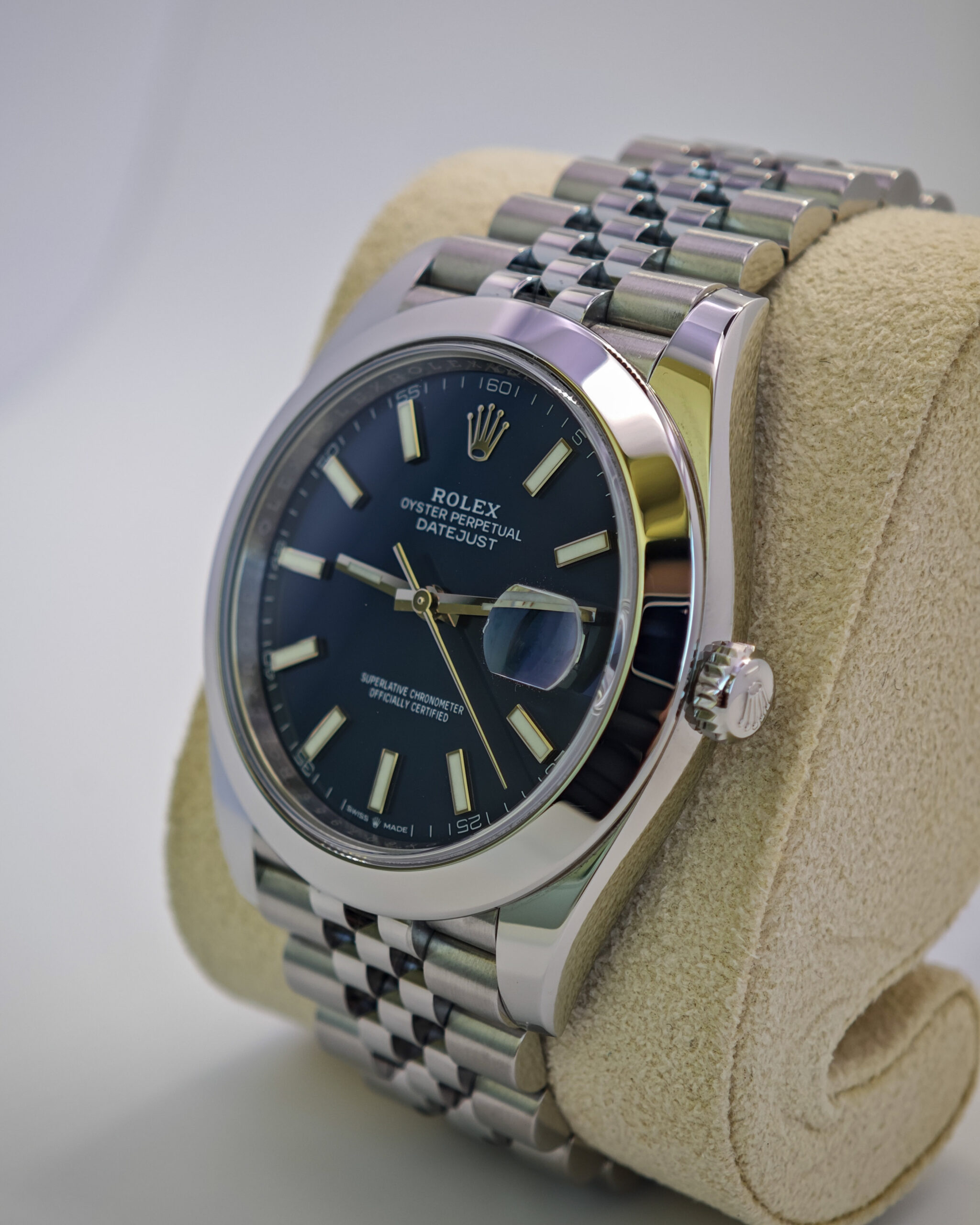 Rolex Datejust Jubilee Bracelet Blue Dial - Image 5