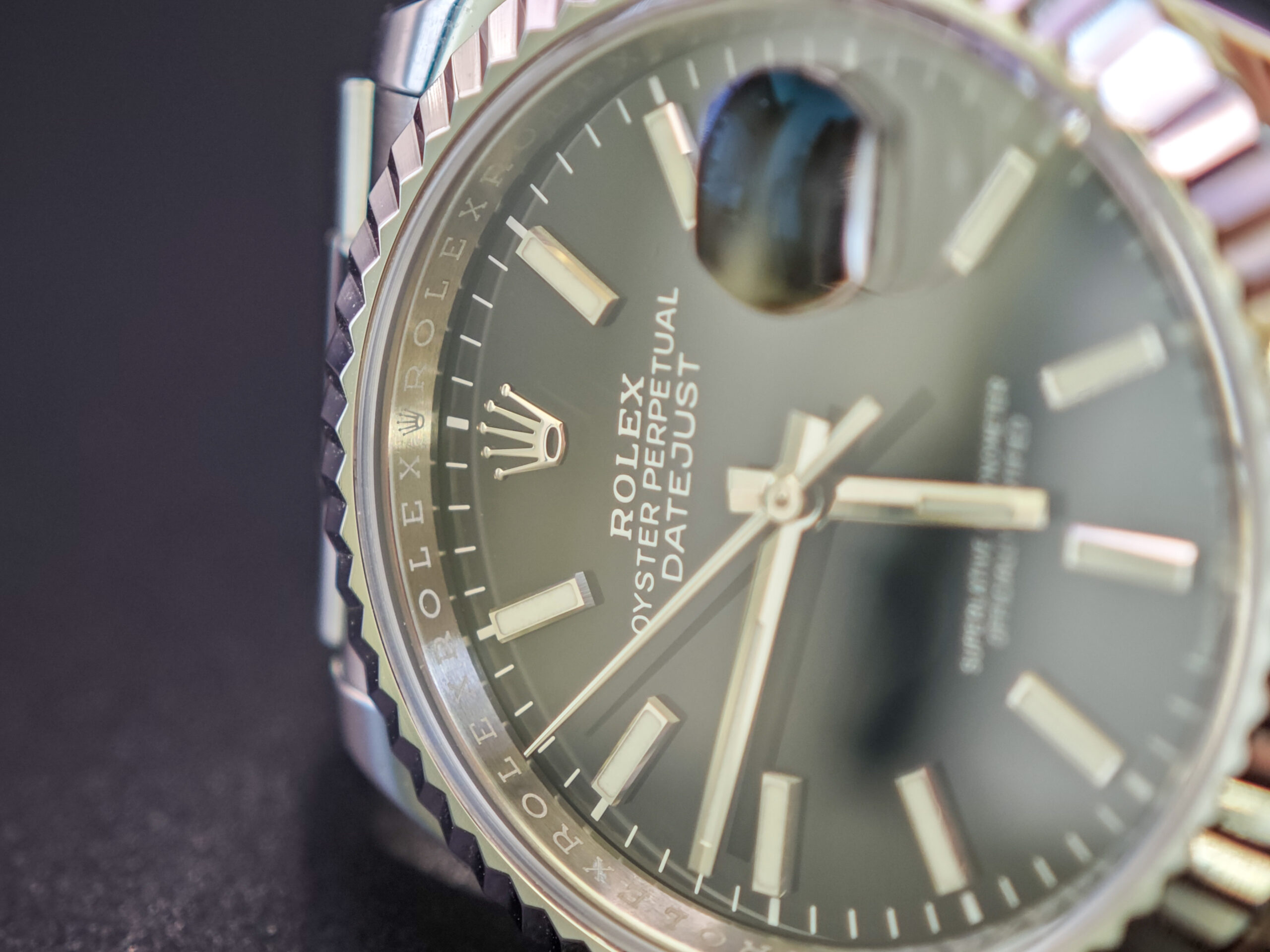 Rolex Datejust Oyster Perpatual (Fluted Bezel aftermarket included) - Image 5