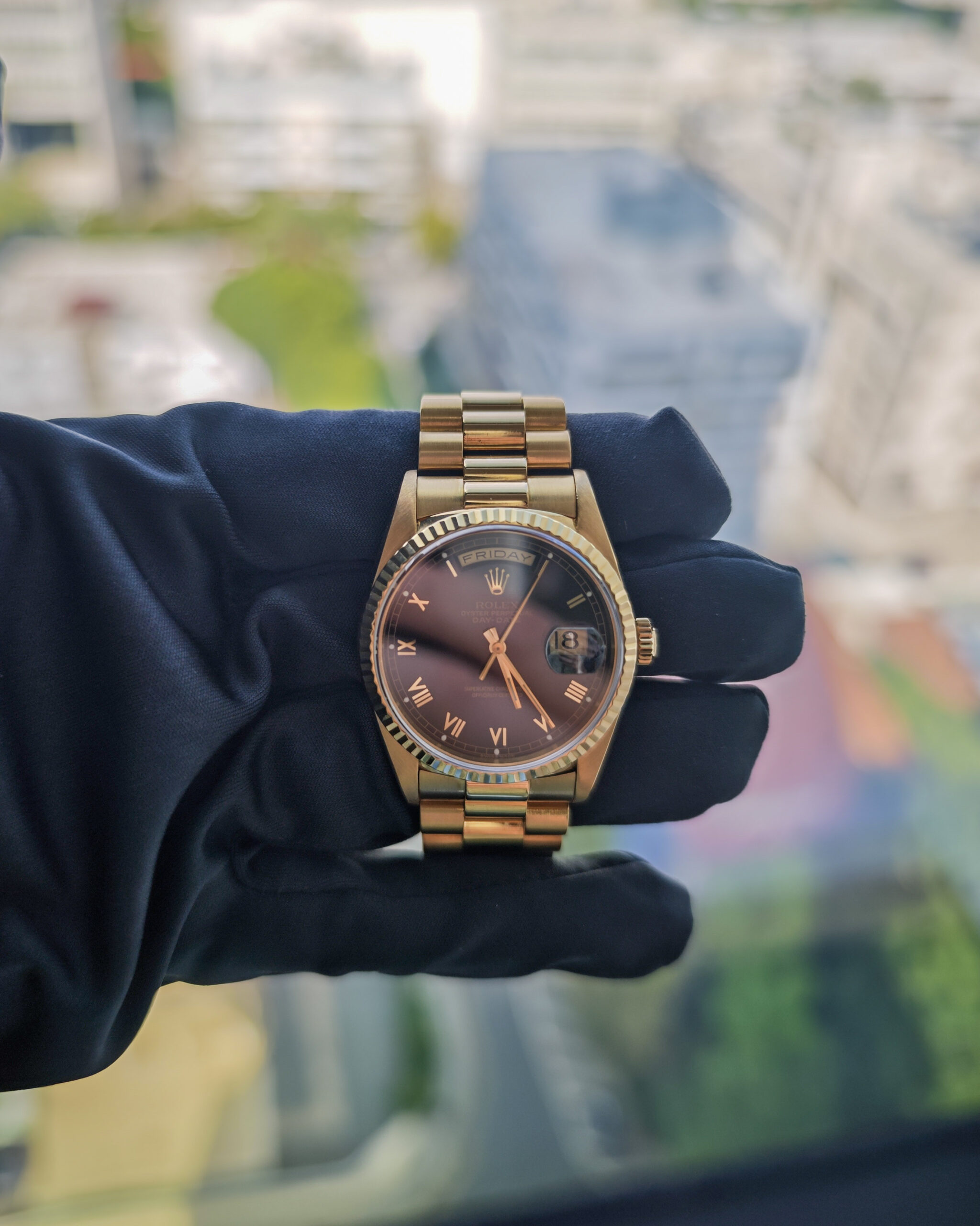 Rolex Day Date Black Dial - Image 5