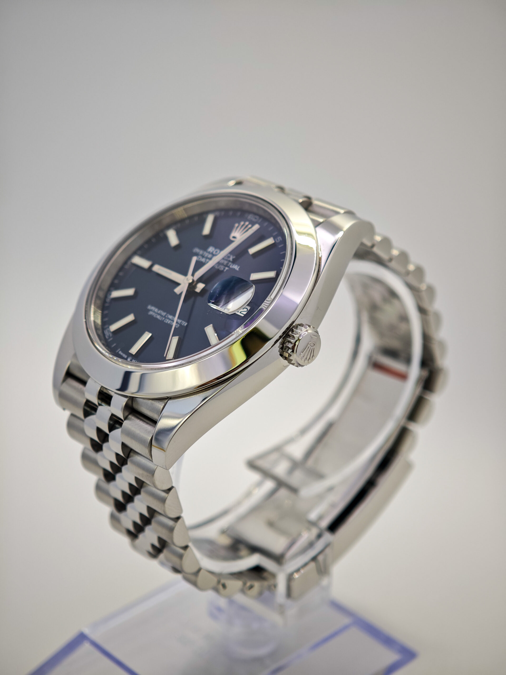 Rolex Datejust Jubilee Bracelet Blue Dial - Image 8