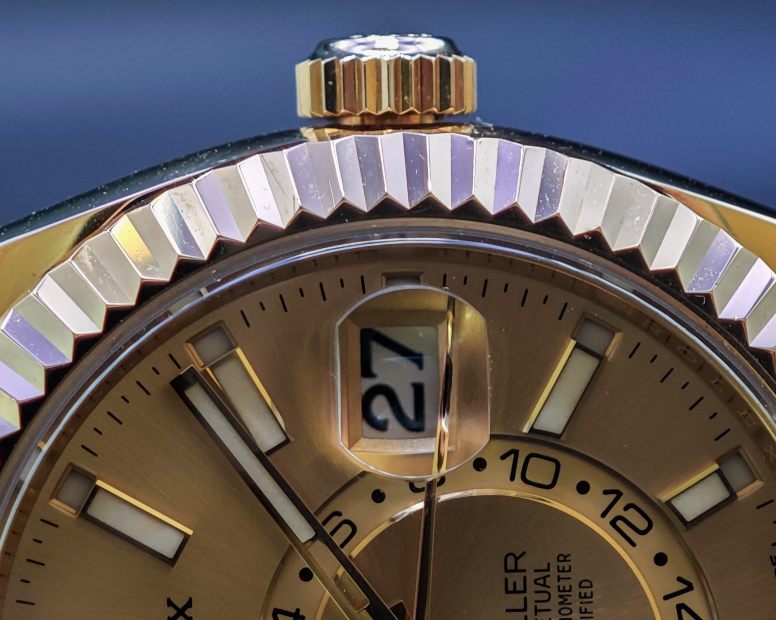 Rolex Sky Dweller 18K Yellow Gold - Image 8