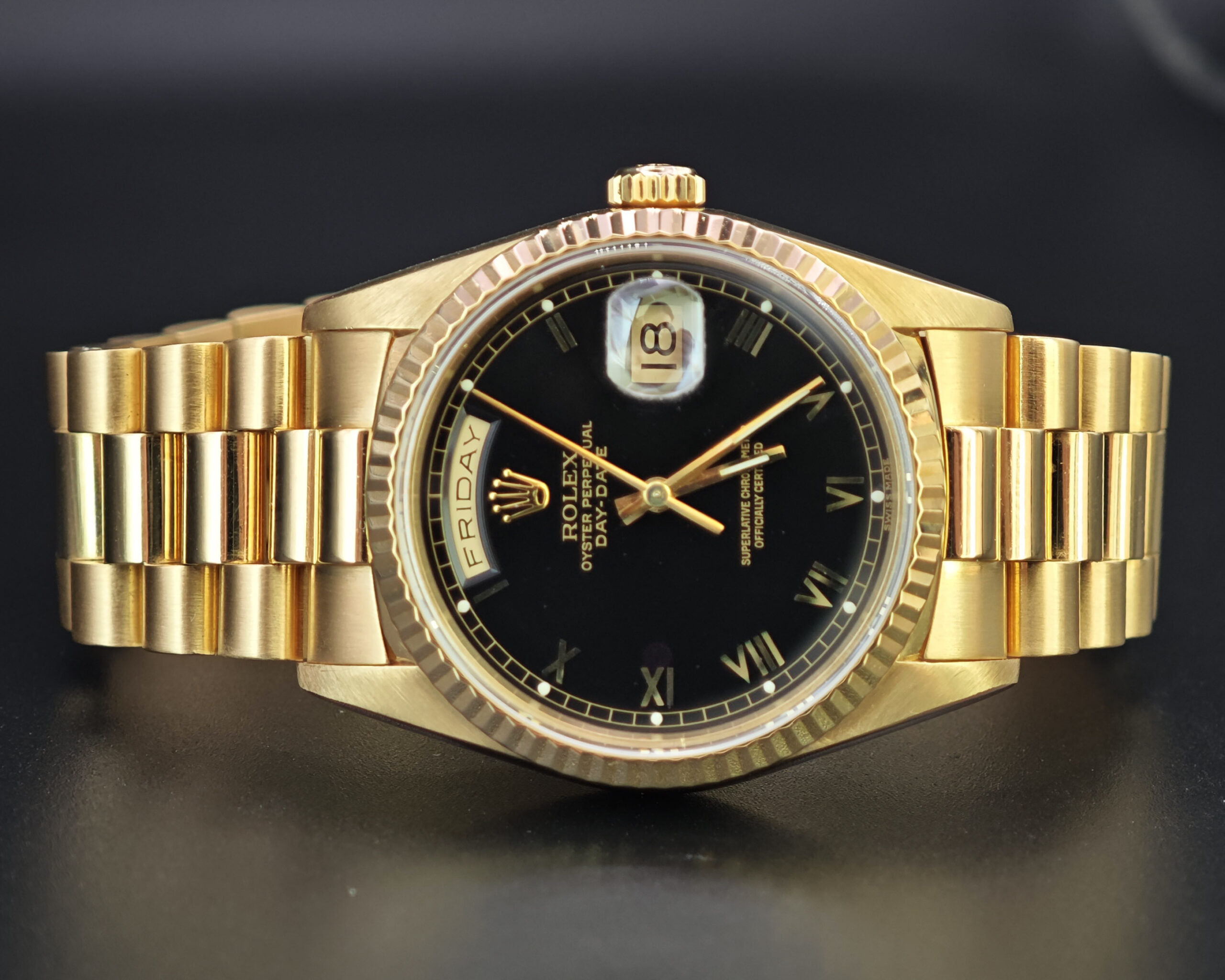 Rolex Day Date Black Dial - Image 10