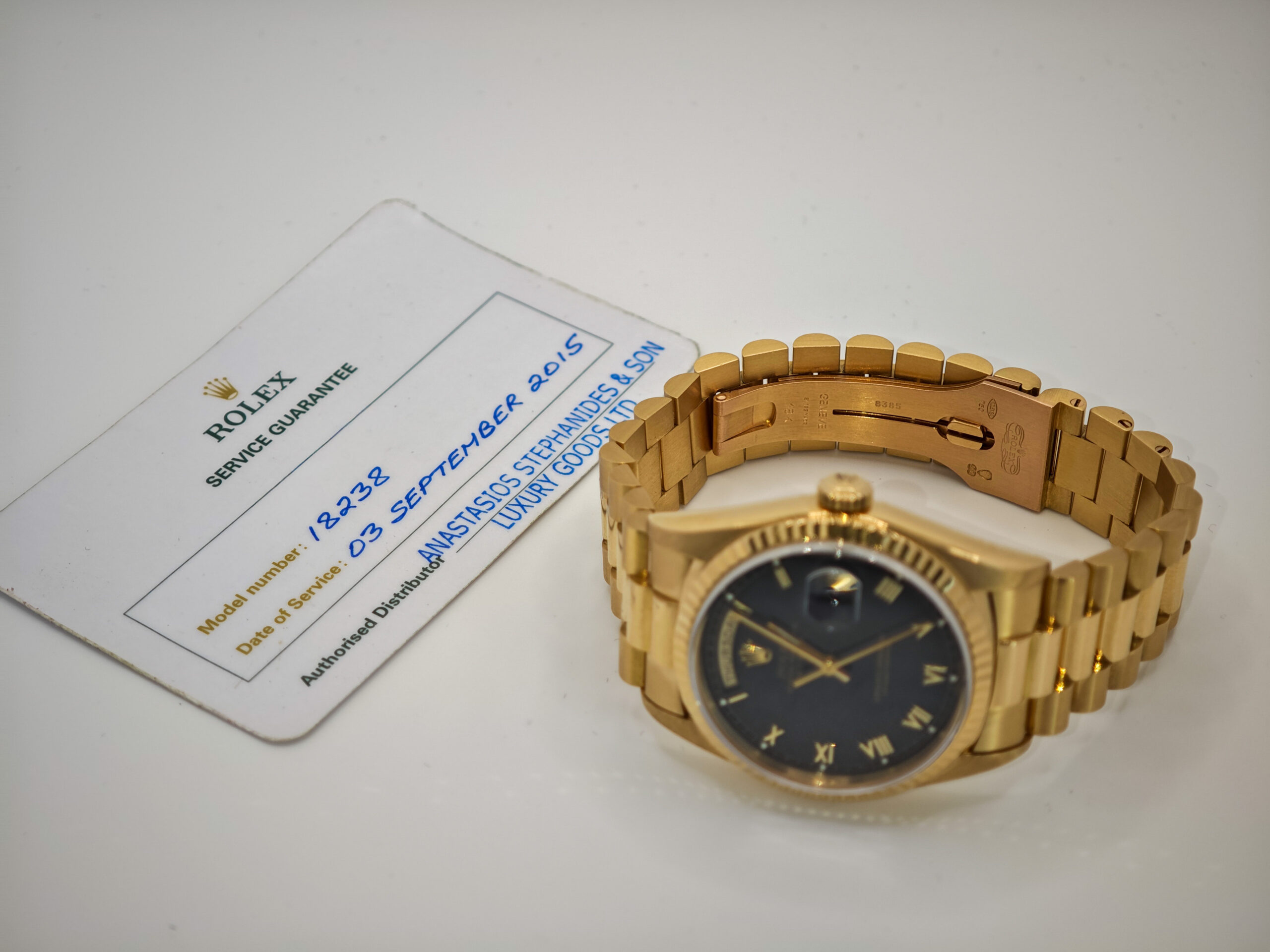 Rolex Day Date Black Dial - Image 21