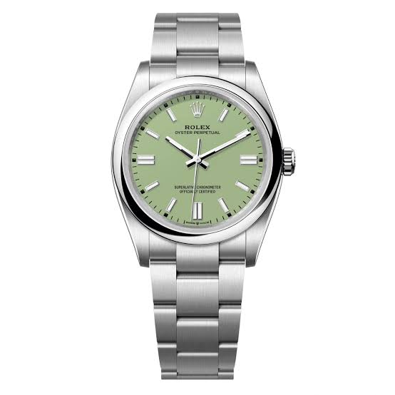 Rolex Oyster Perpetual 36 Pistachio Dial