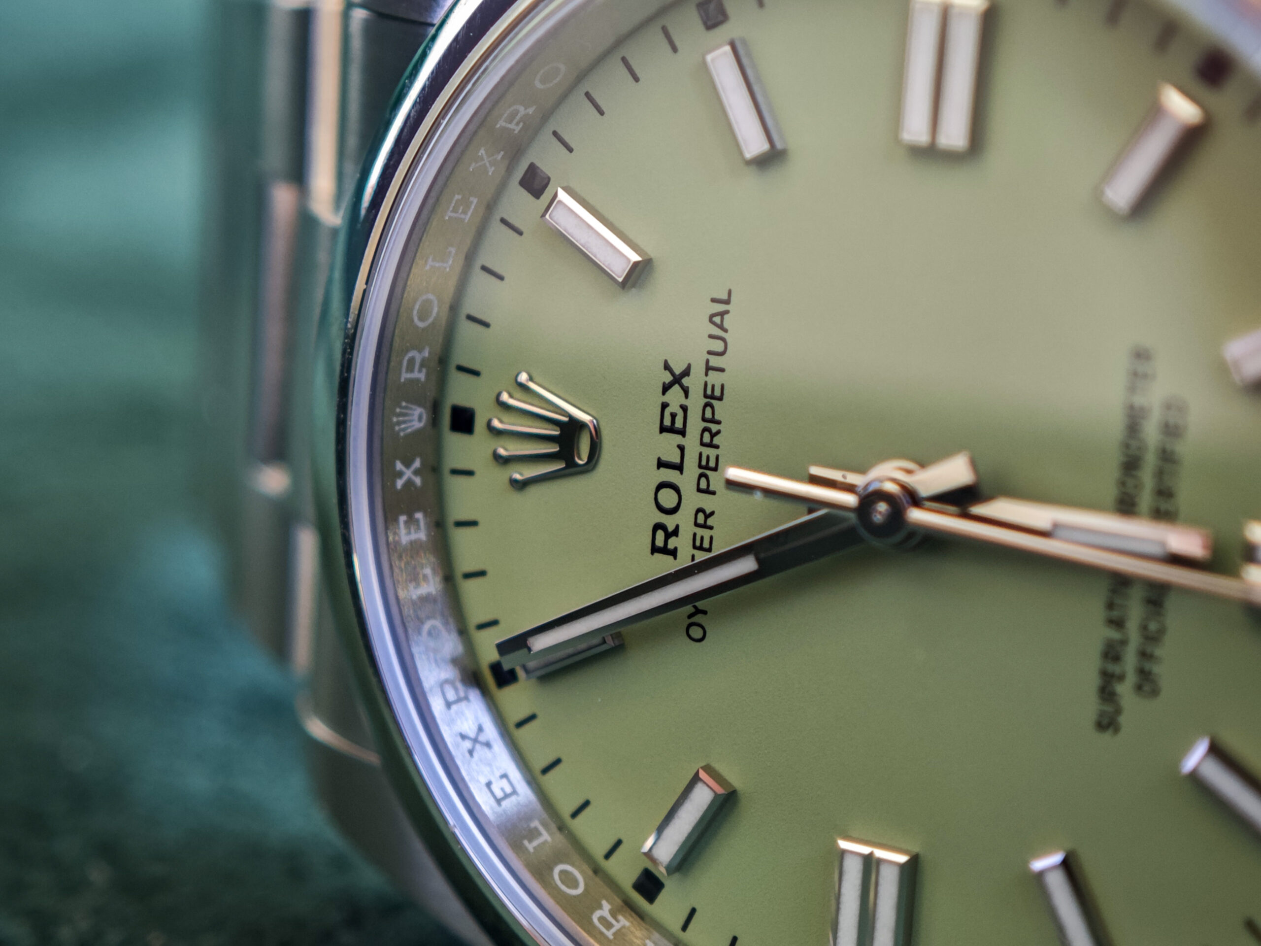 Rolex Oyster Perpetual 36 Pistachio Dial - Image 15