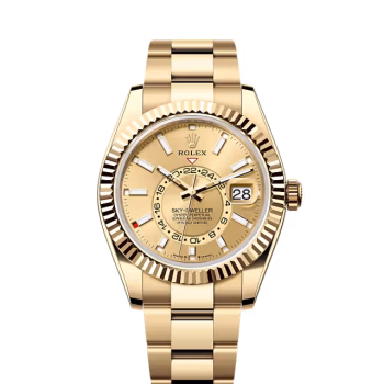 Rolex Sky Dweller 18K Yellow Gold